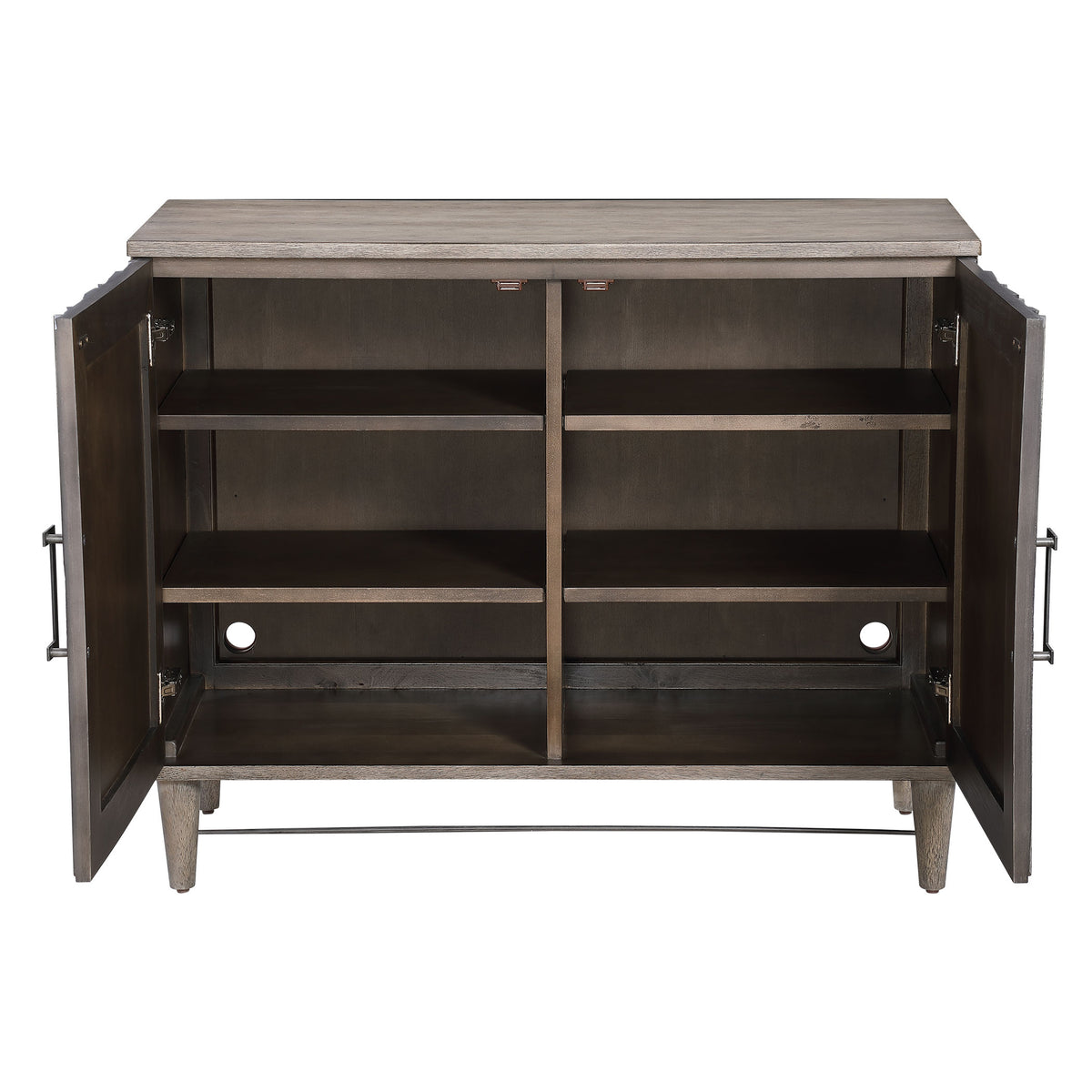 Shield Grey Oak 2 Door Cabinet