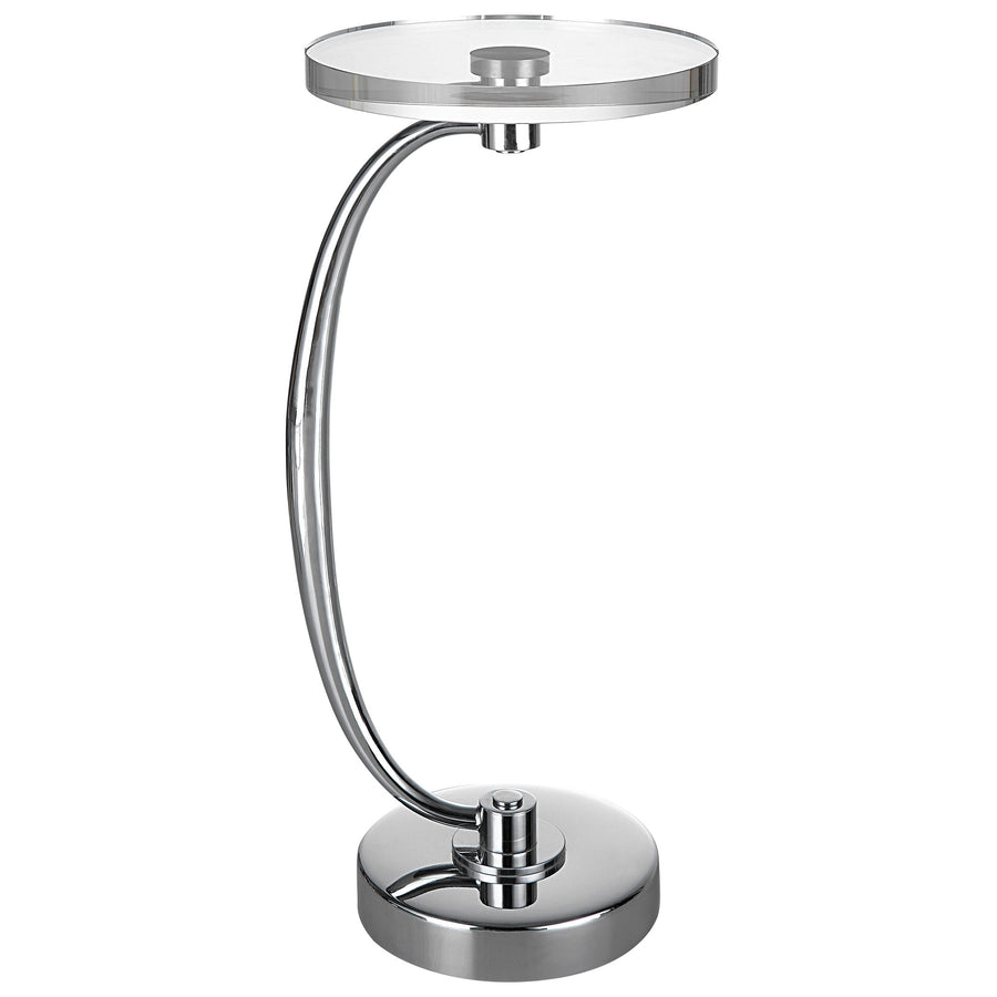 Waveney Nickel Drink Table