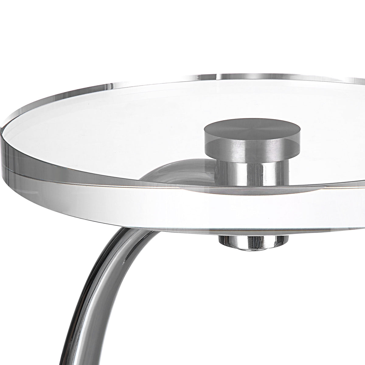 Waveney Nickel Drink Table
