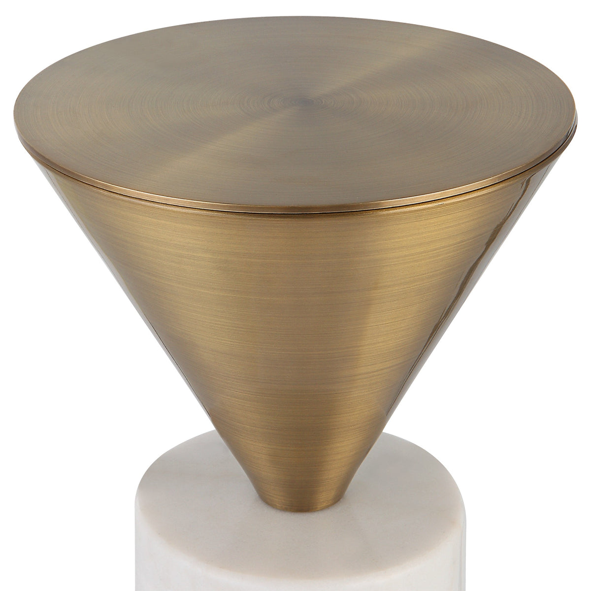 Top Hat Brass Drinks Table