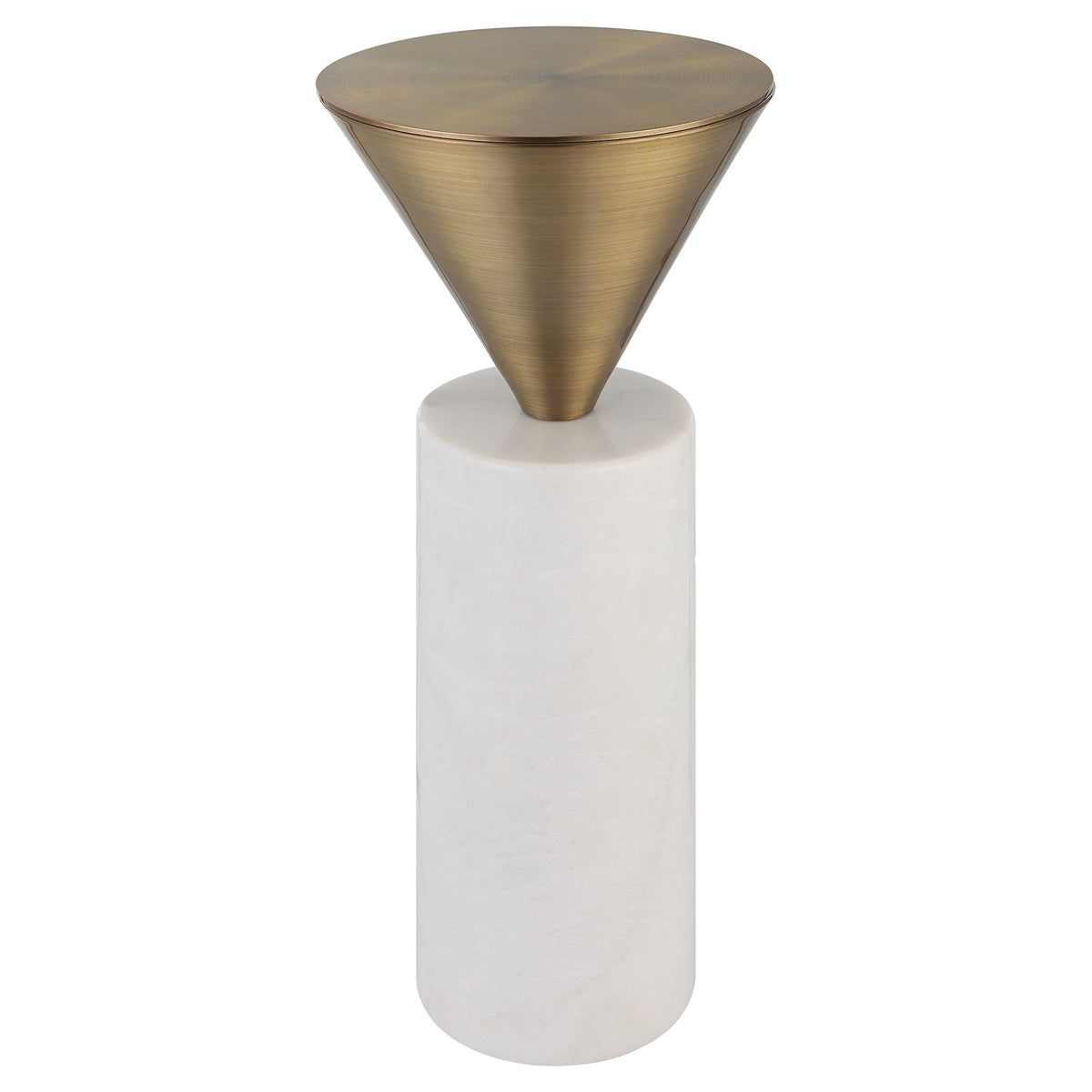 Top Hat Brass Drinks Table
