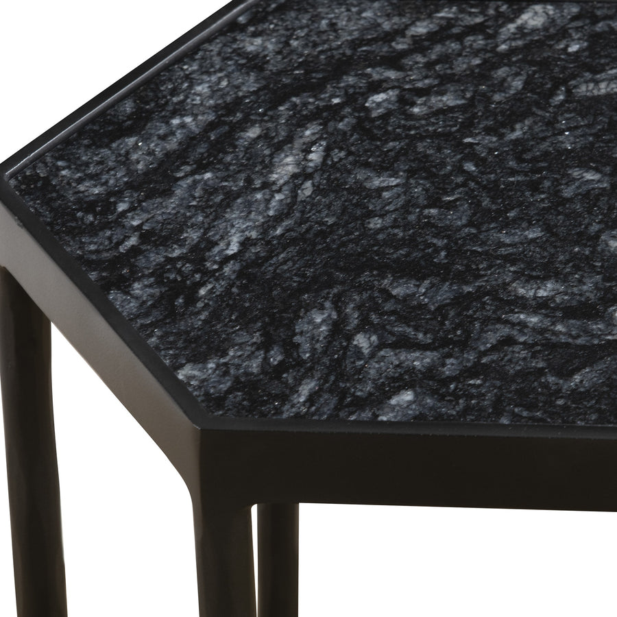 Aviary Hexagonal Accent Table