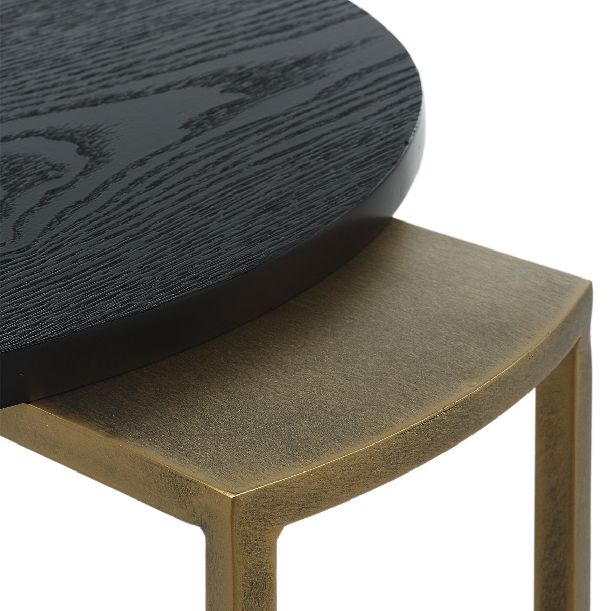 Aztec Wood Nesting Tables – Set of 2