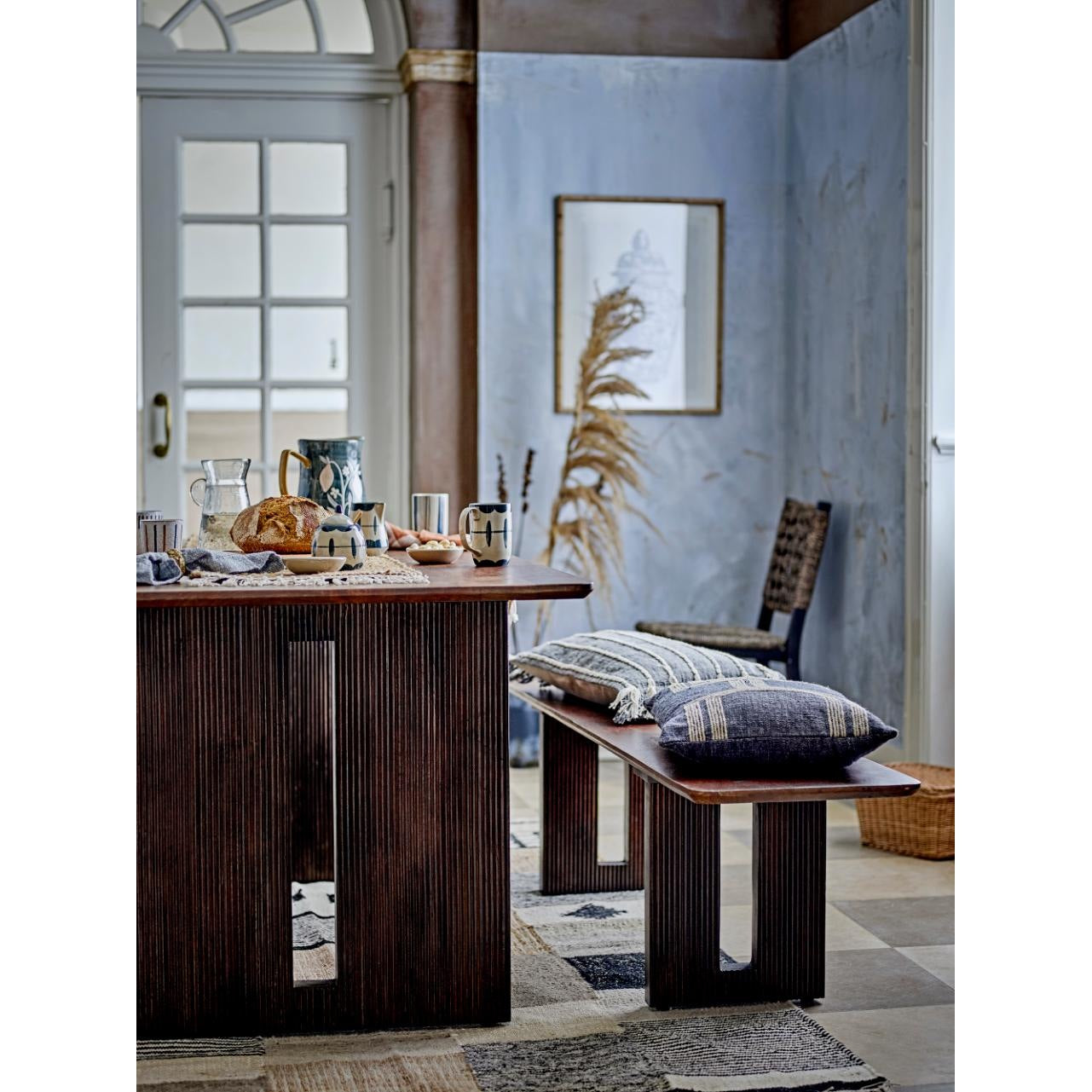 Milow Rectangular Dining Table - Brown Mango Wood