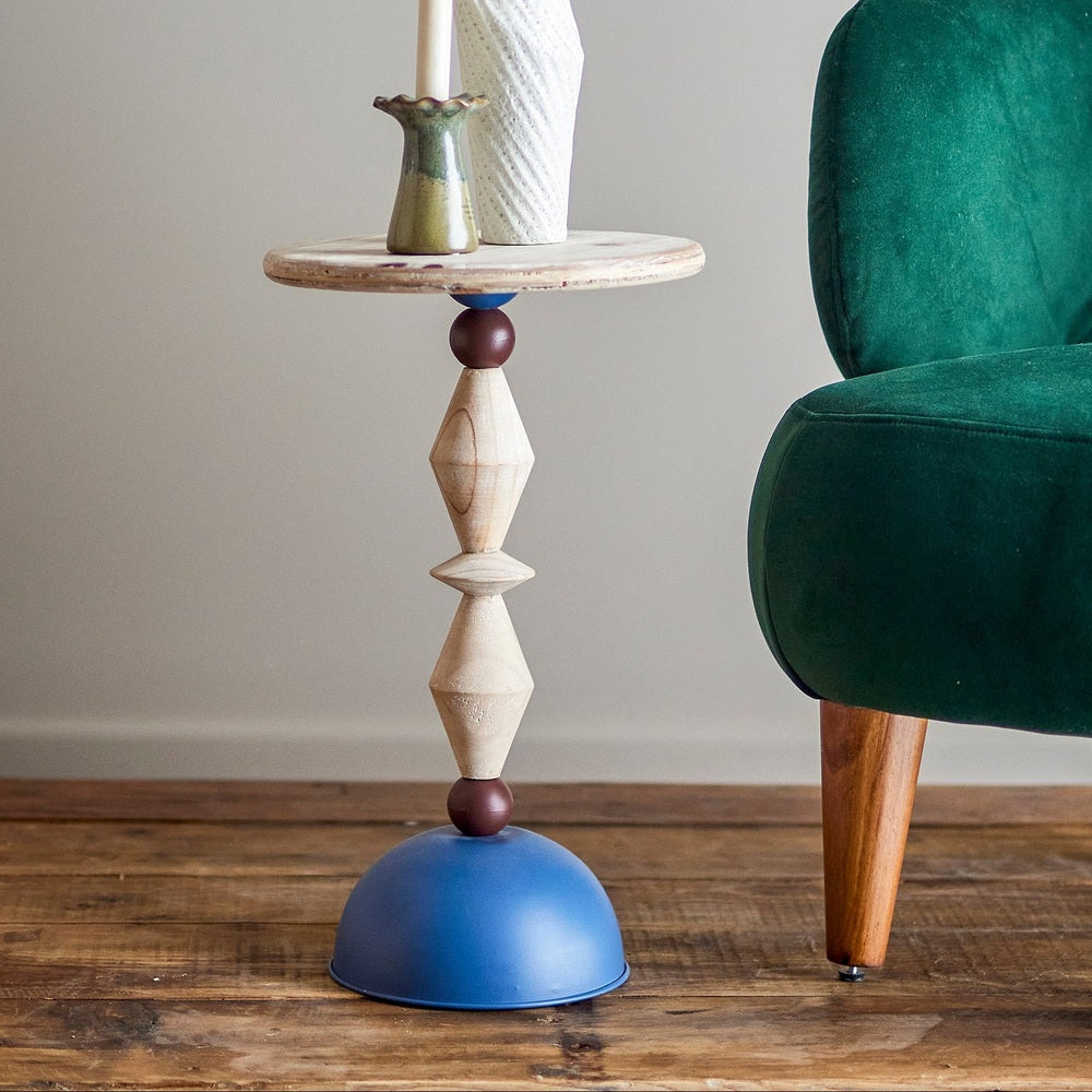 Mannelli Side Table - Blue