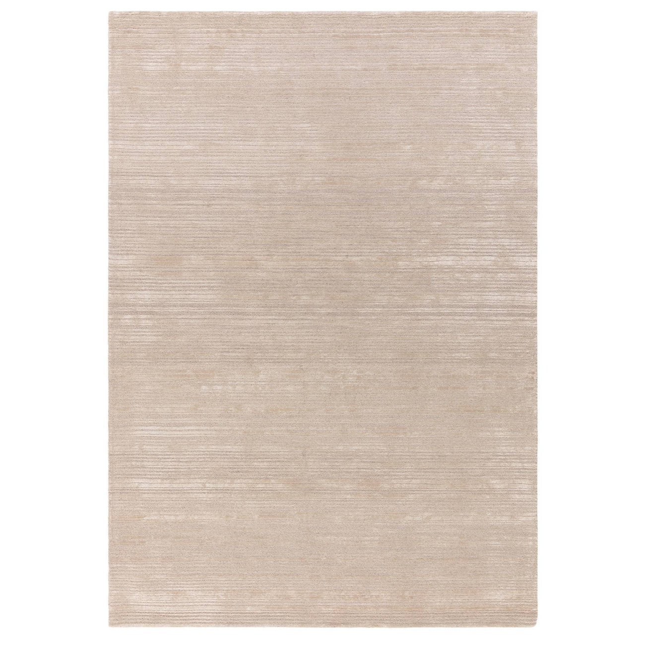 Henley Putty rug shown in full on a white background