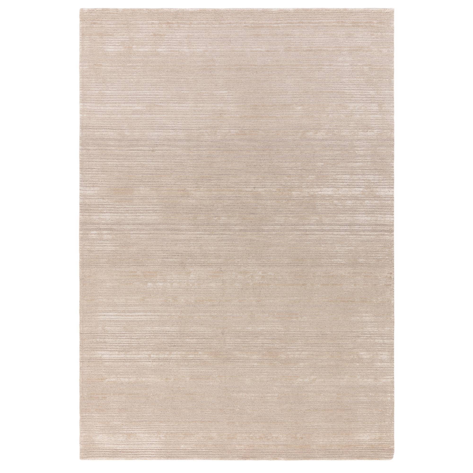 Henley Putty rug shown in full on a white background