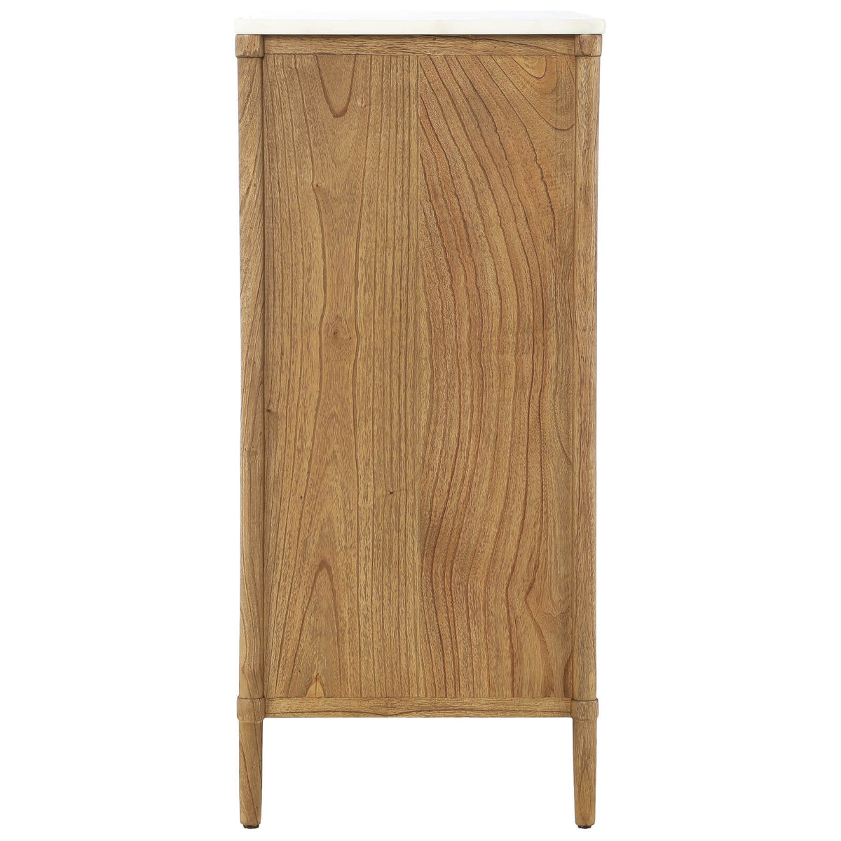 Highgrove 5 Drawer Chest of Drawers with Marble Top