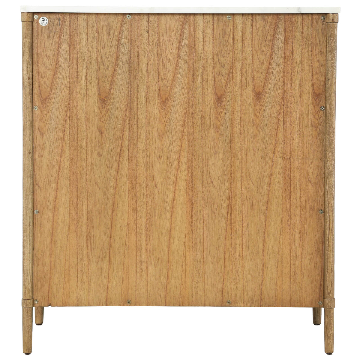 Highgrove 5 Drawer Chest of Drawers with Marble Top