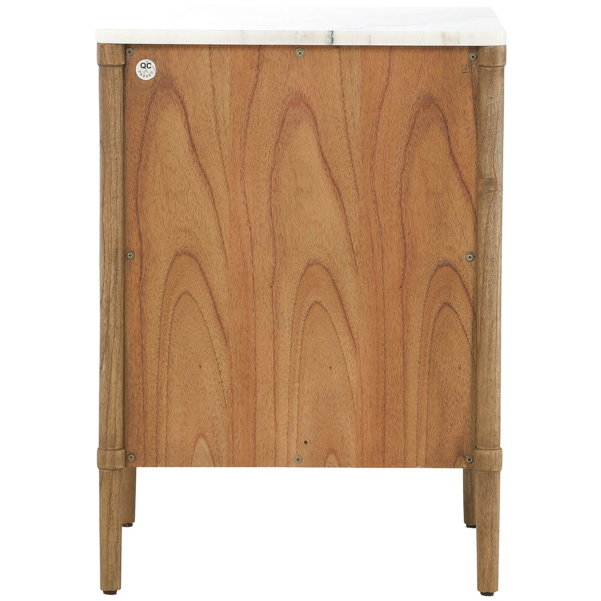 Highgrove Bedside Table with Marble Top