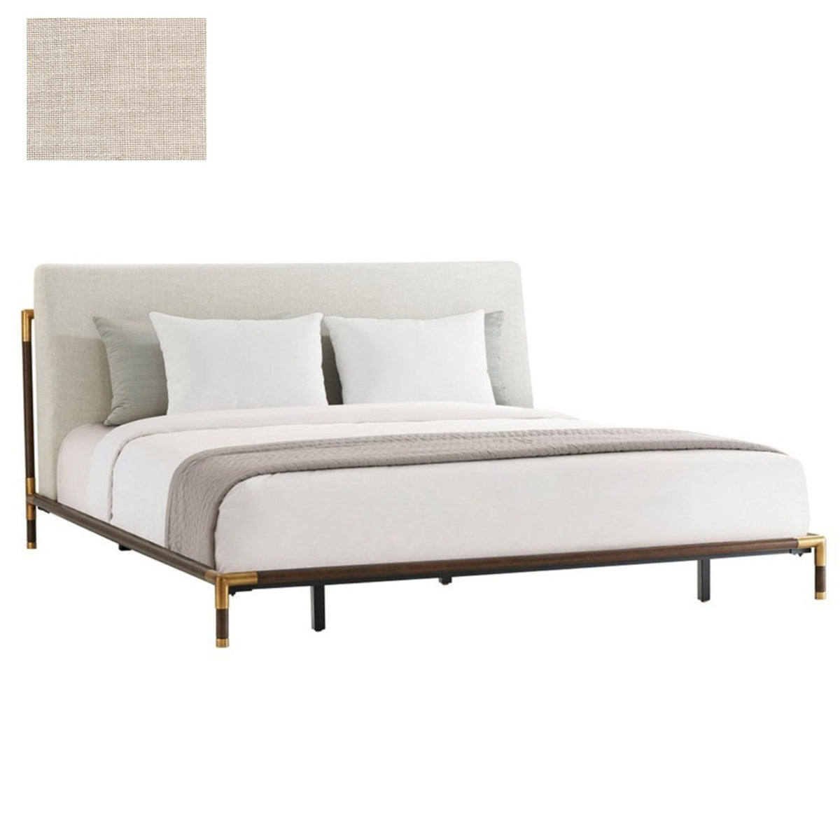 Kesden Super King Bed with Upholstered Headboard