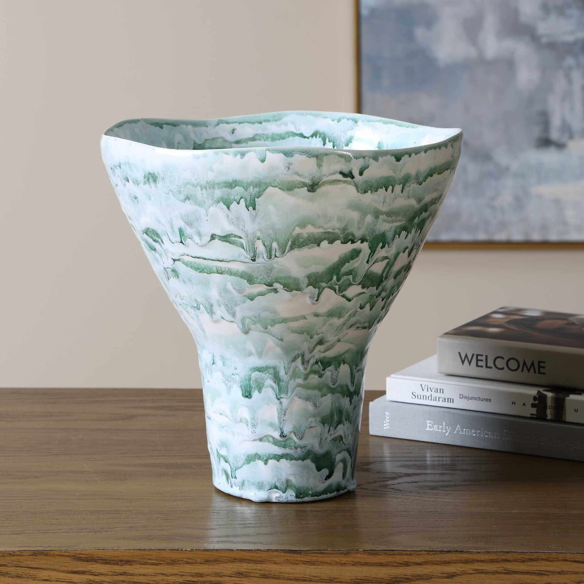Jameis Ceramic Watercolour Vase