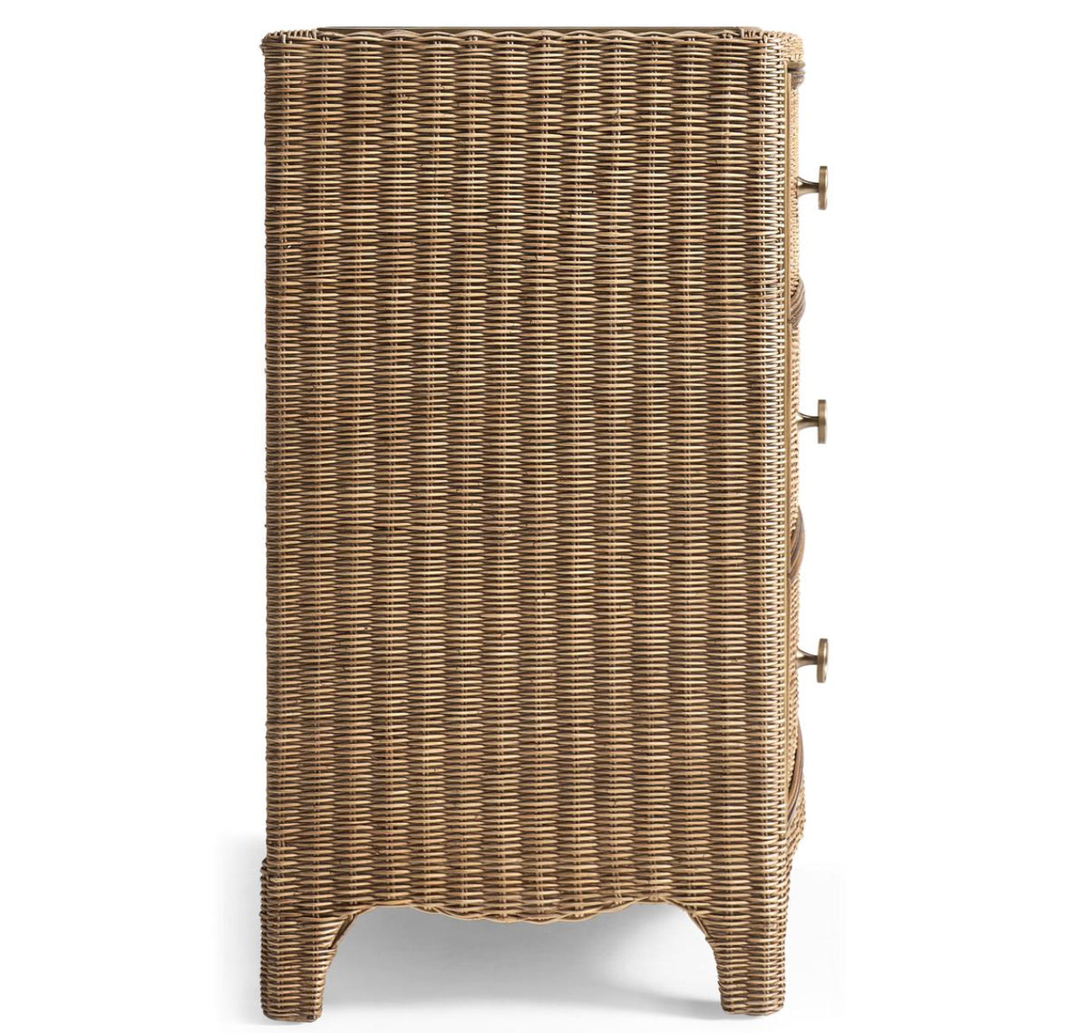 Palm Court Rattan Bow Front Chest