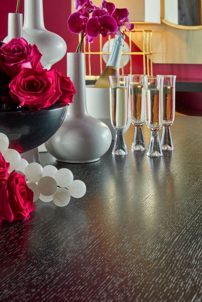 Reed Rectangular Dining Table