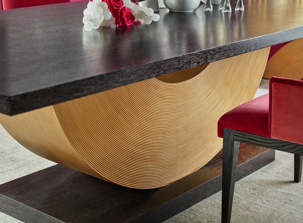 Reed Rectangular Dining Table