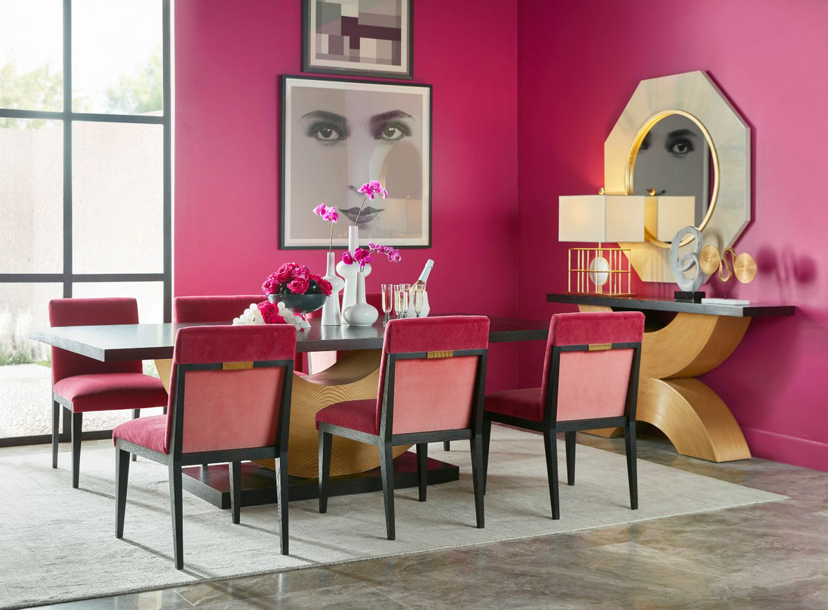 Reed Rectangular Dining Table