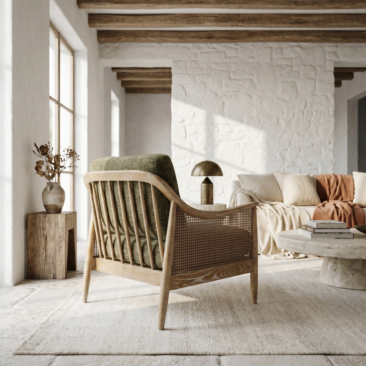 Chadlington Accent Chair – Bottle Green