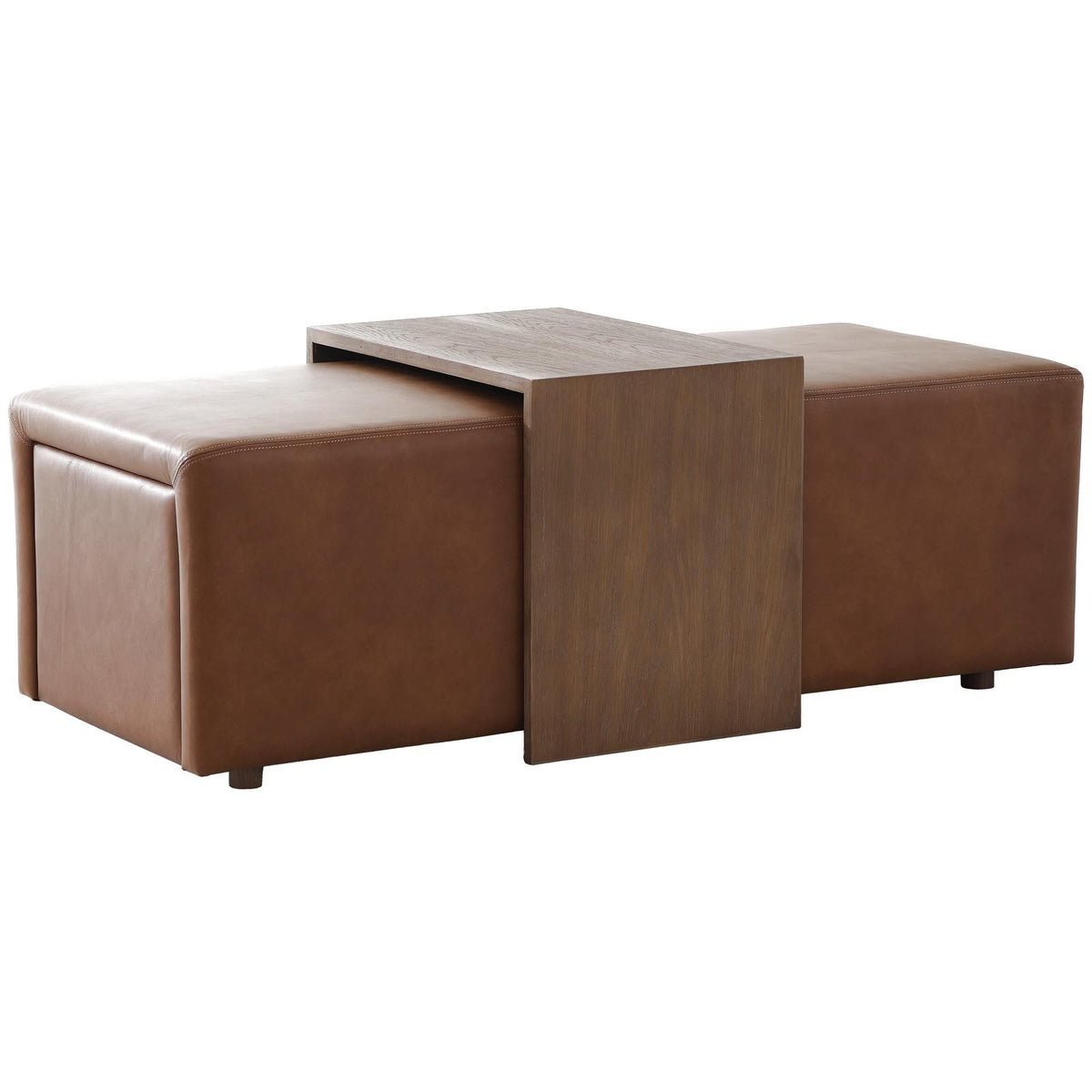 Campden Ottoman – Leather