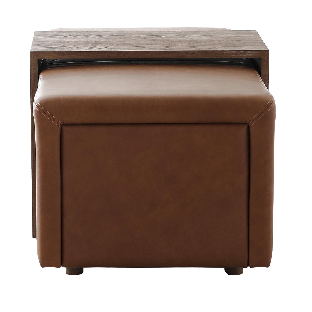 Campden Ottoman – Leather