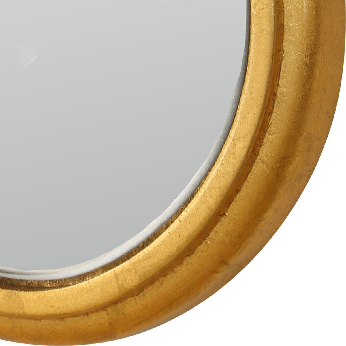 Irregular Arched Mirror – Gold Leaf