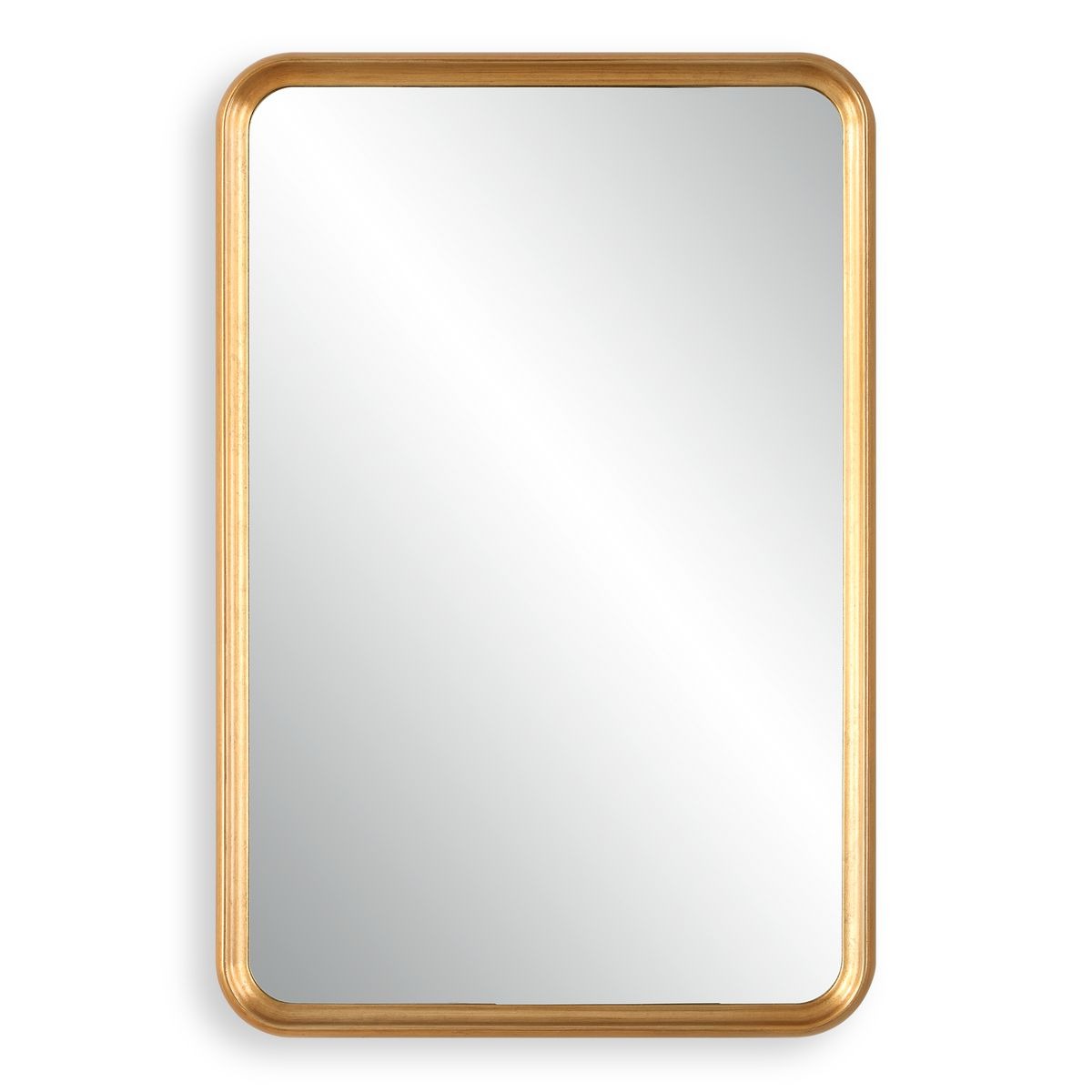 Isla Rectangular Mirror – Champagne Gold