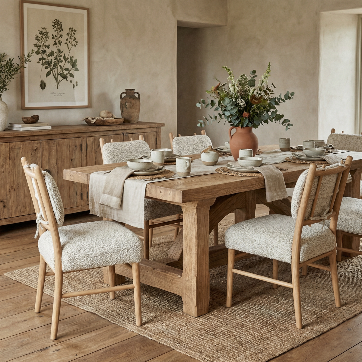 Ironbridge Solid Oak Dining Table – 240cm