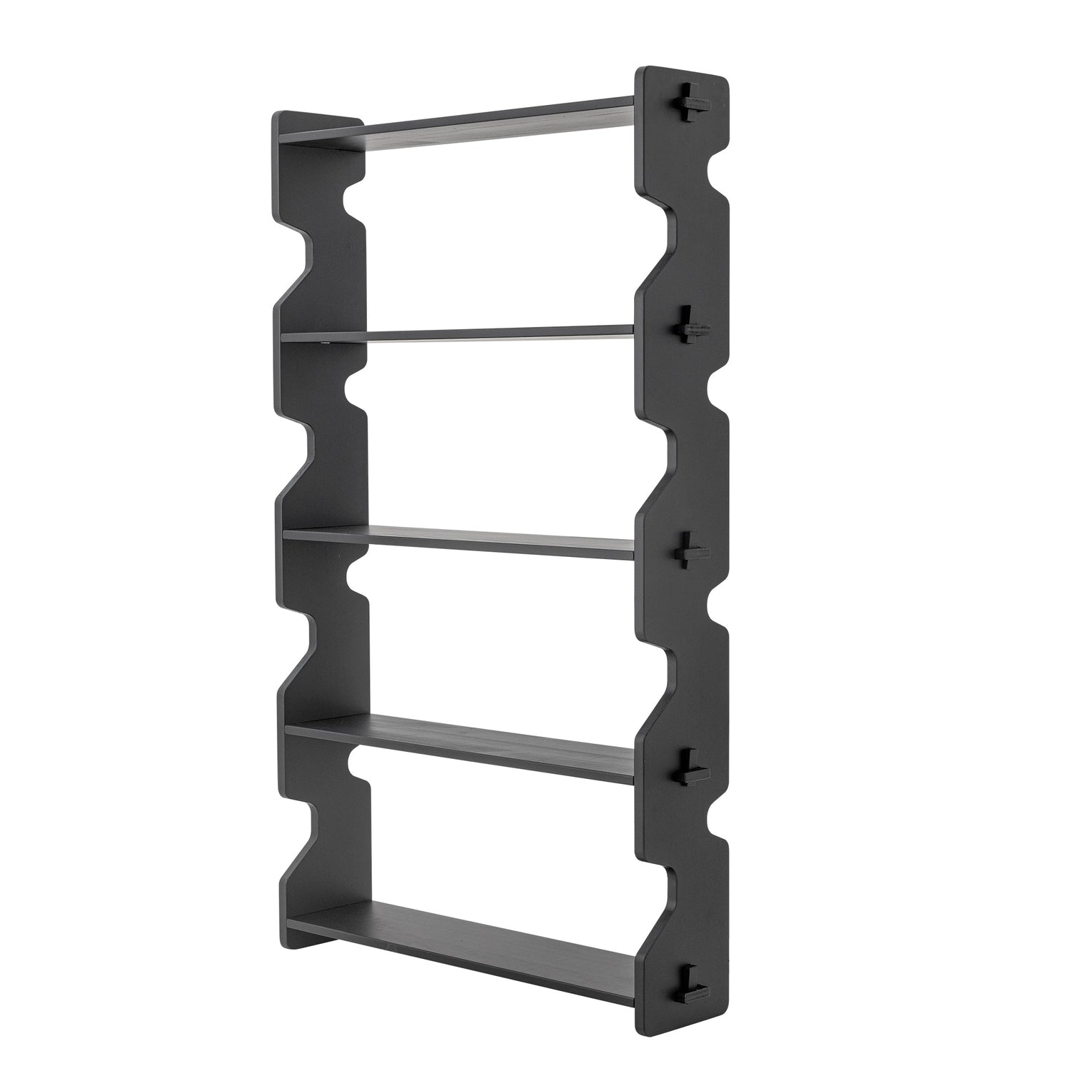 Savoya Shelving Unit - Black Firwood
