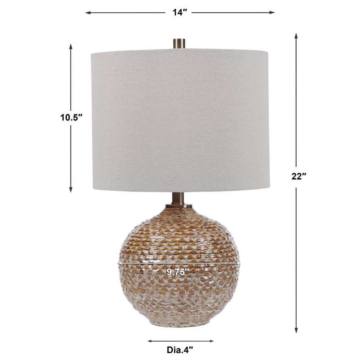 Lagos Rustic Table Lamp