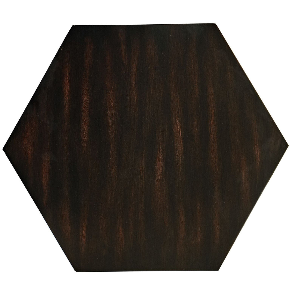 Hexagon Lamp Table – Ebony