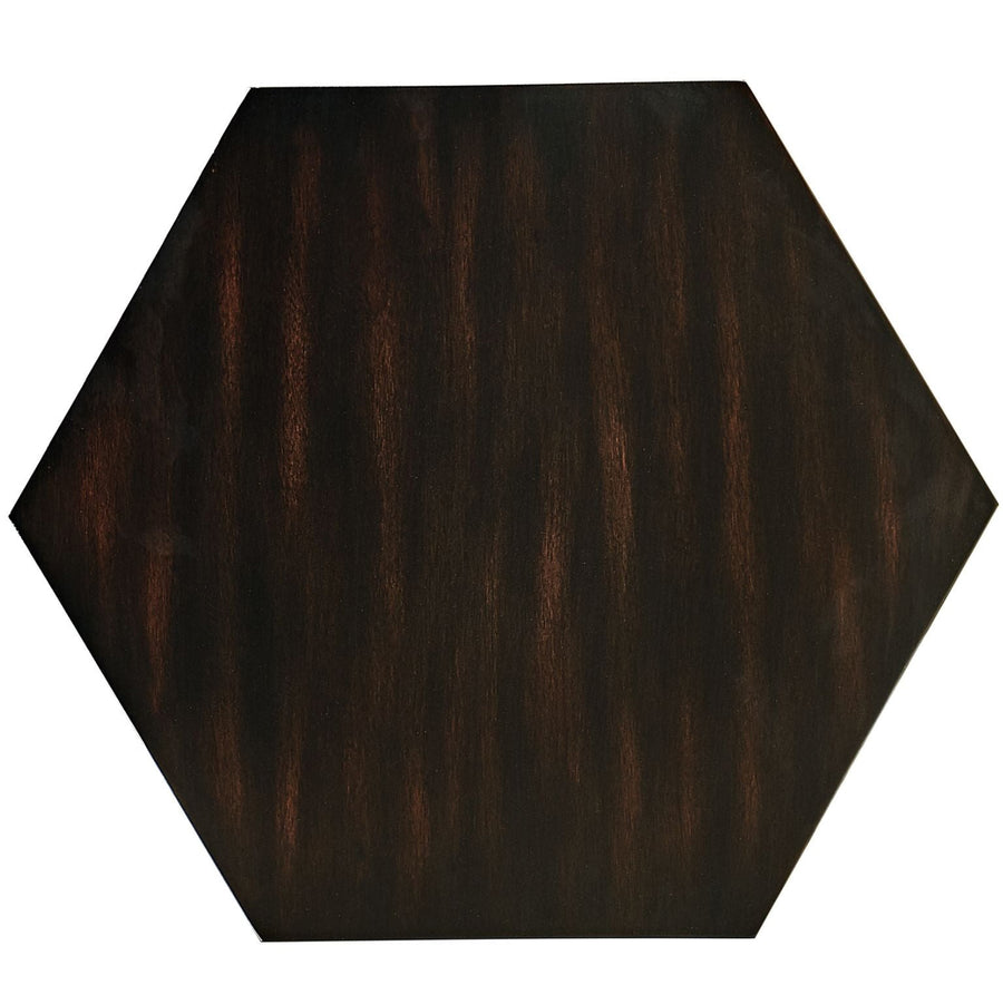Hexagon Lamp Table – Ebony