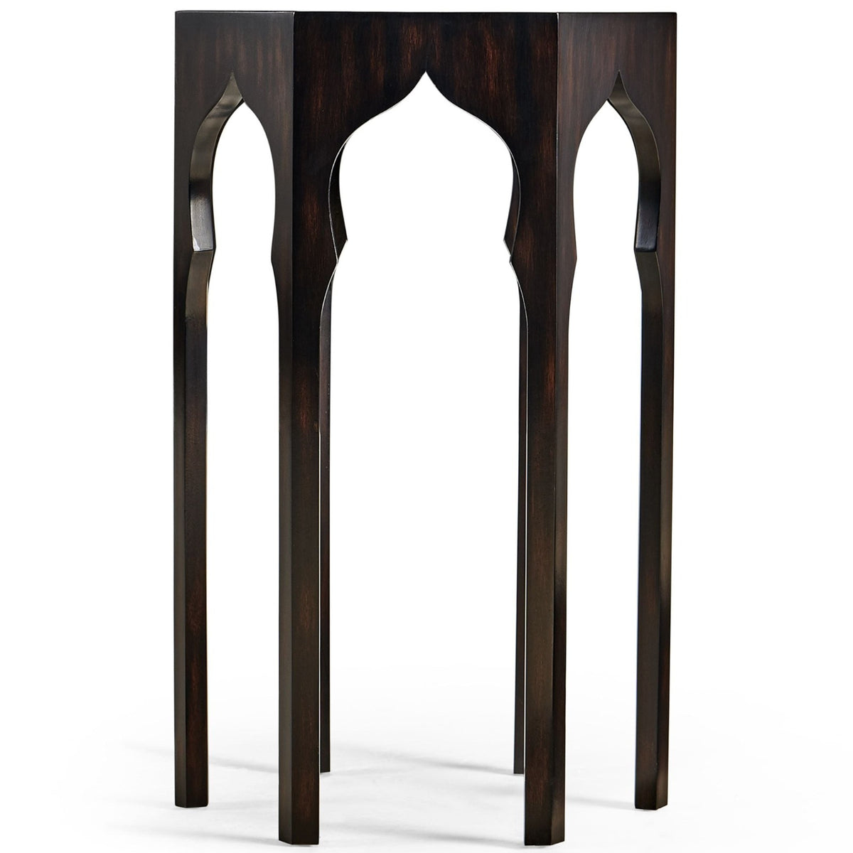 Hexagon Lamp Table – Ebony