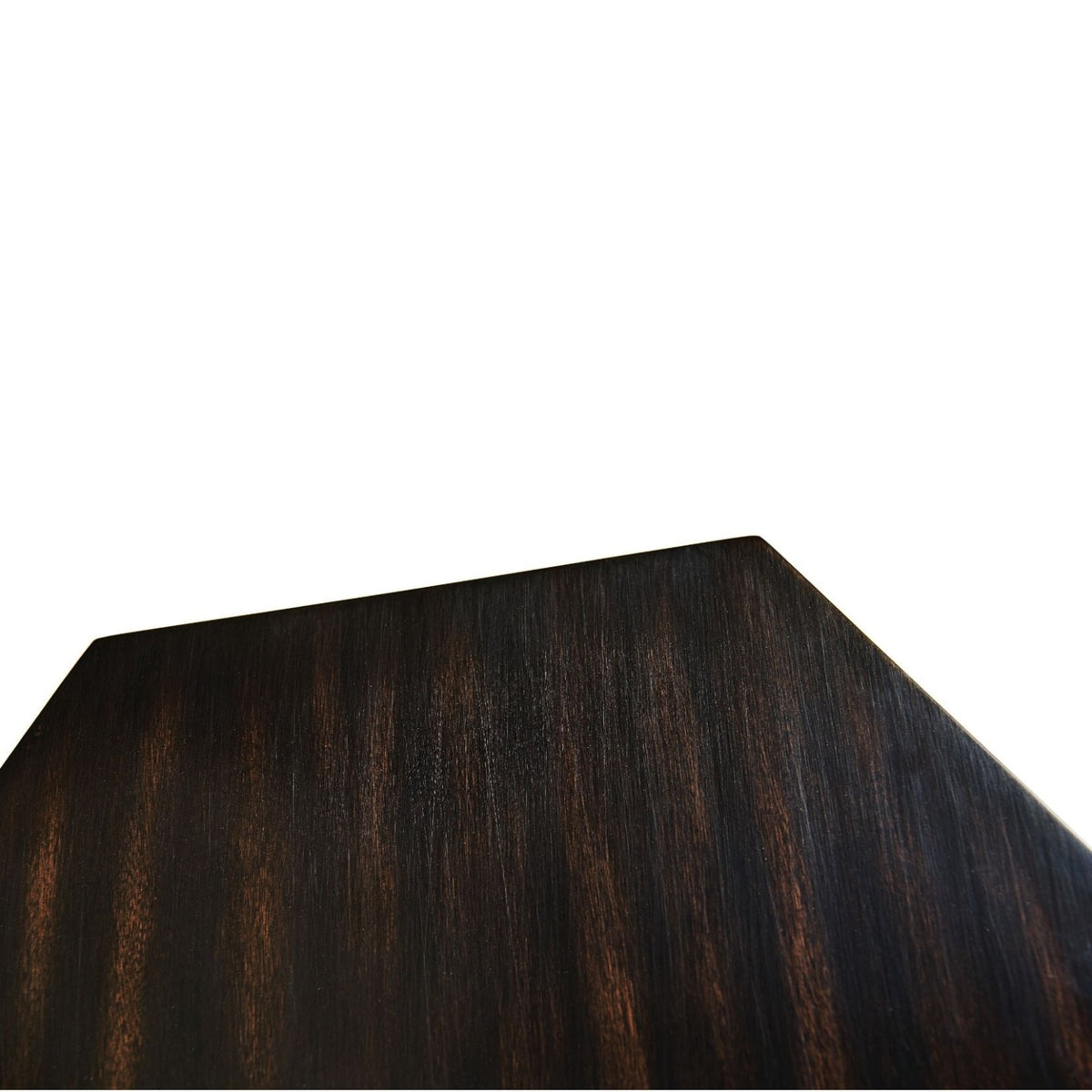 Hexagon Lamp Table – Ebony