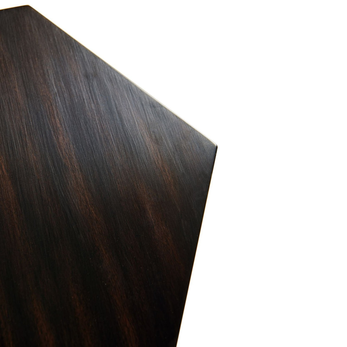 Hexagon Lamp Table – Ebony