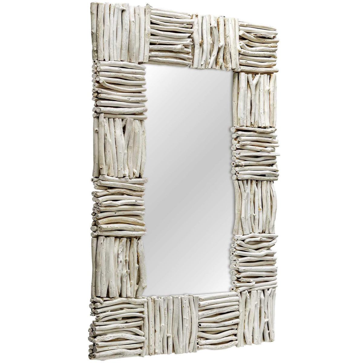 Lathey Teak Mirror