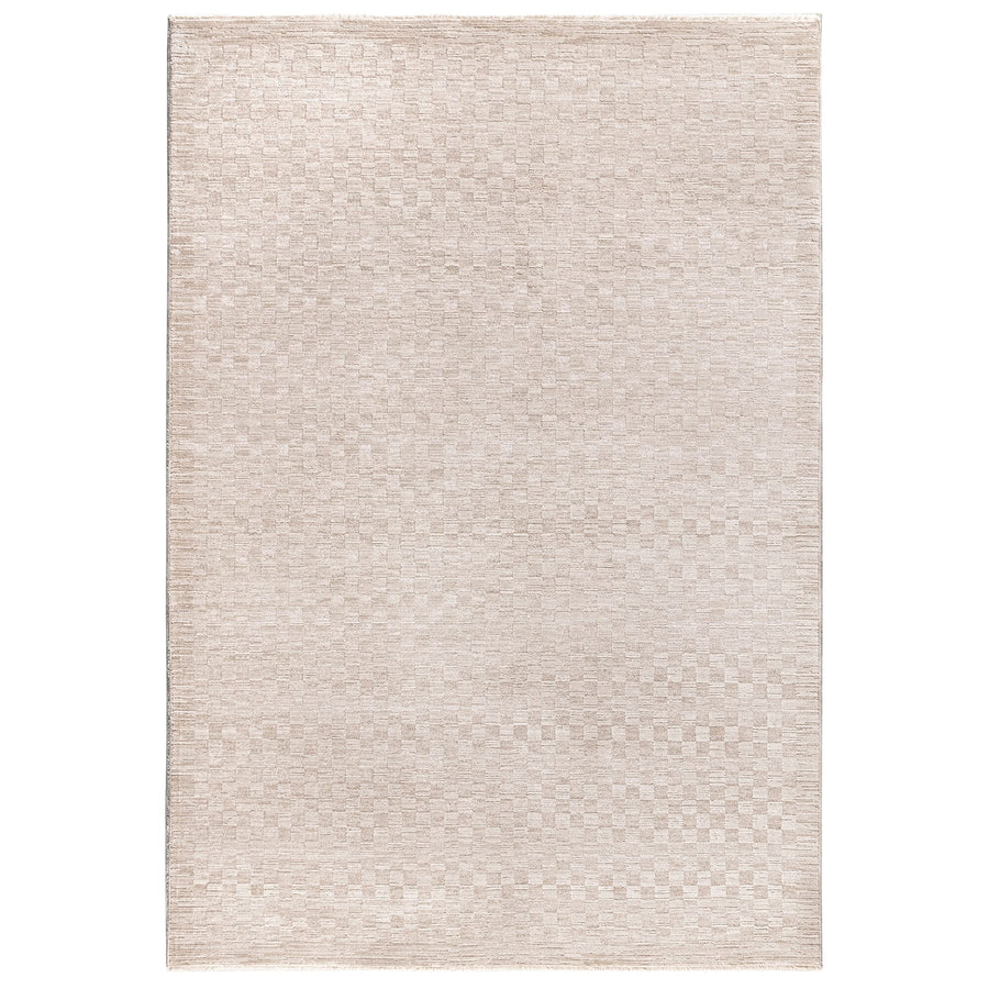 Laurent LA01 rug on a white background, showing tonal space-dyed texture