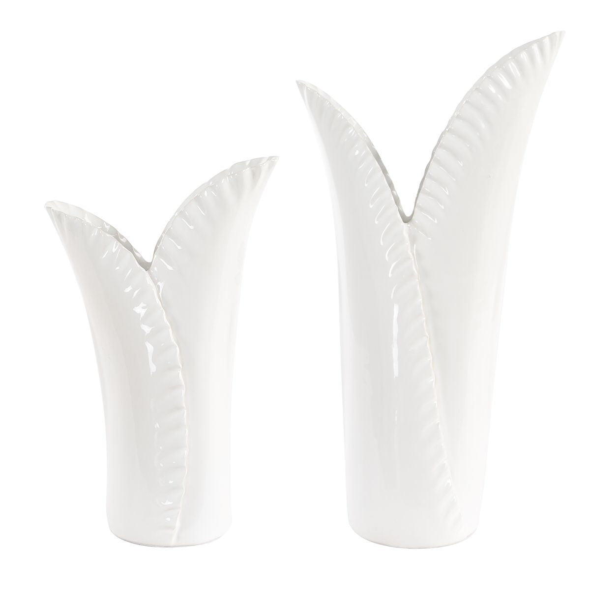 Leafscape Vases, Set of 2