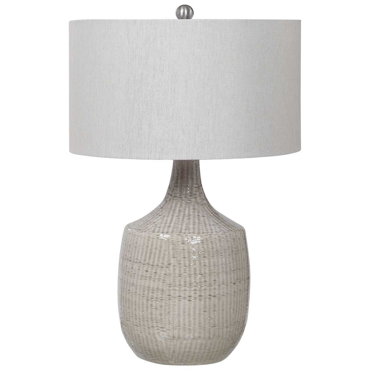 Felipe Grey Table Lamp