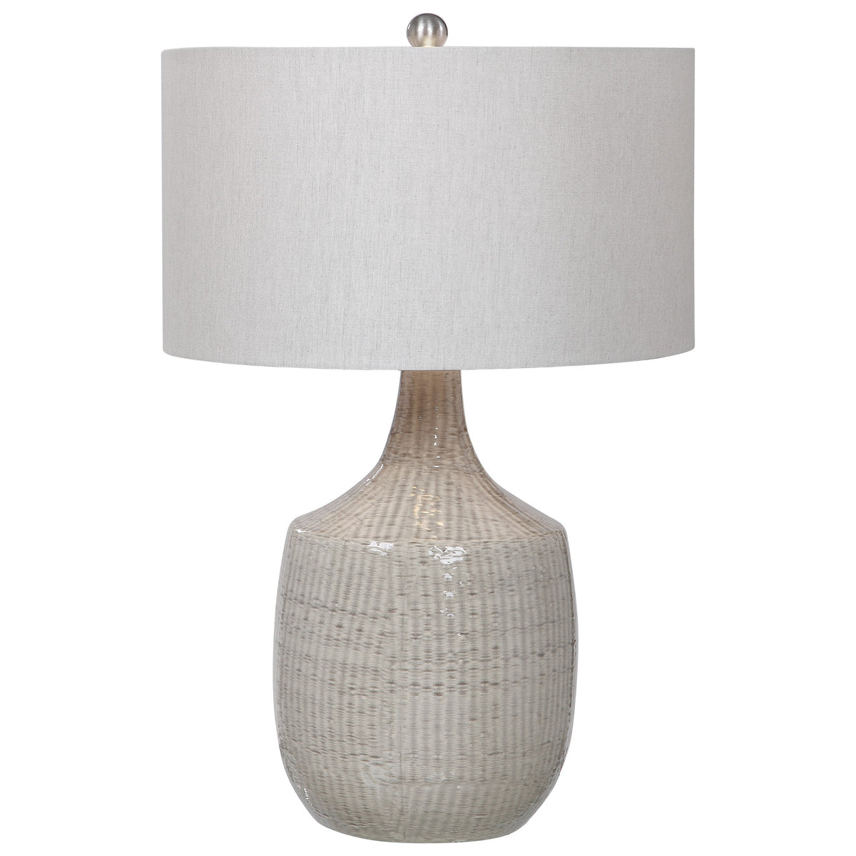 Felipe Grey Table Lamp