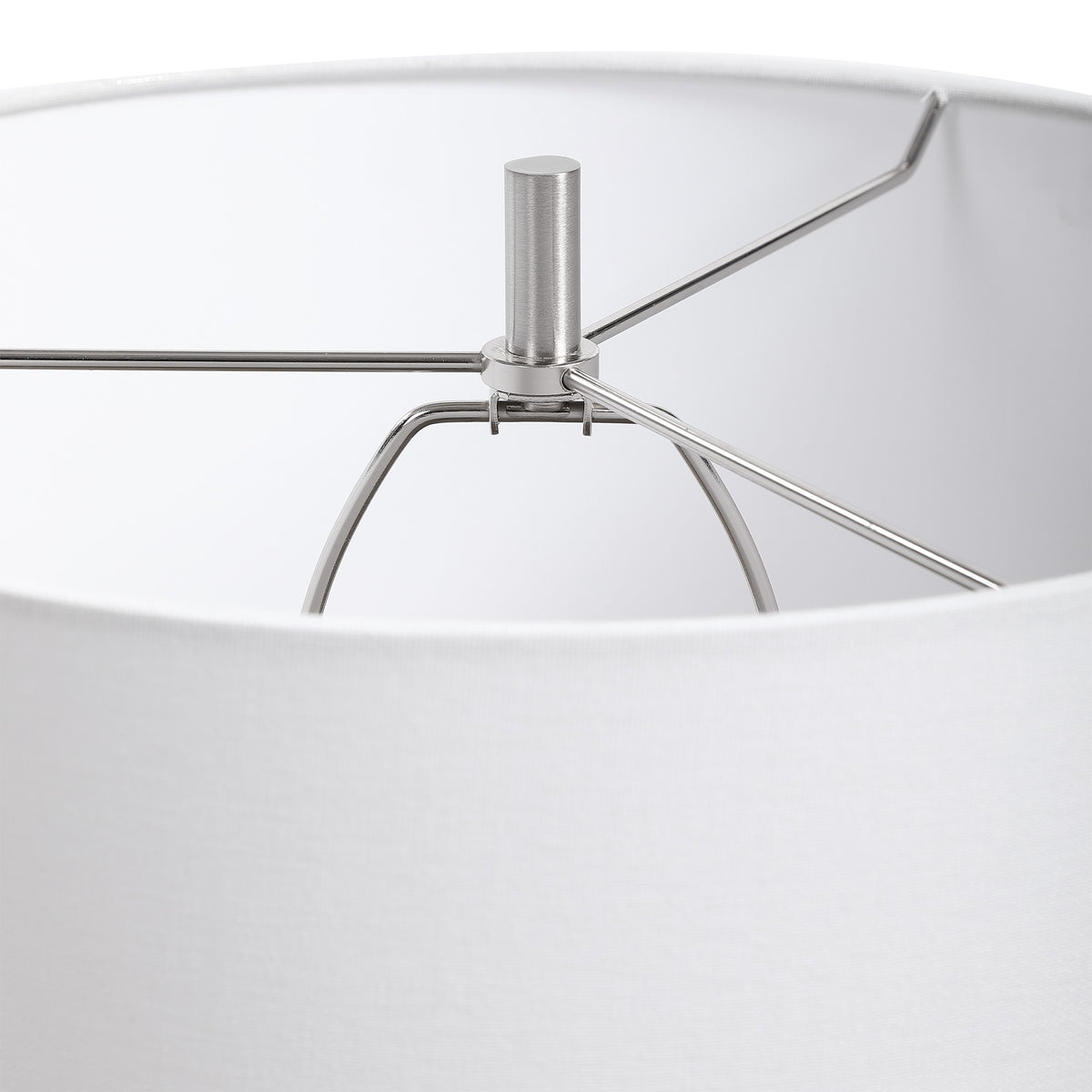 Waves Blue and White Table Lamp