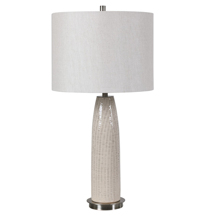 Delgado Light Grey Table Lamp