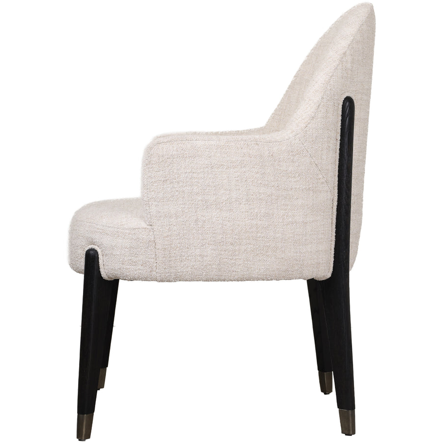 Luna Dining Arm Chair II – Dark