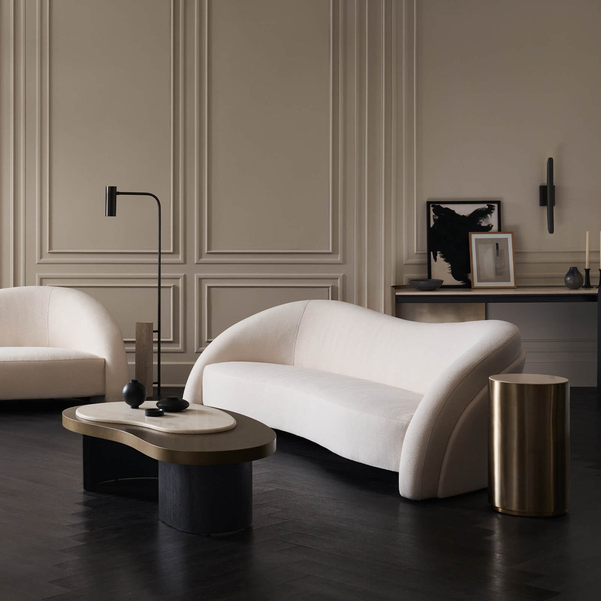 Contrast Light Spot Side Table