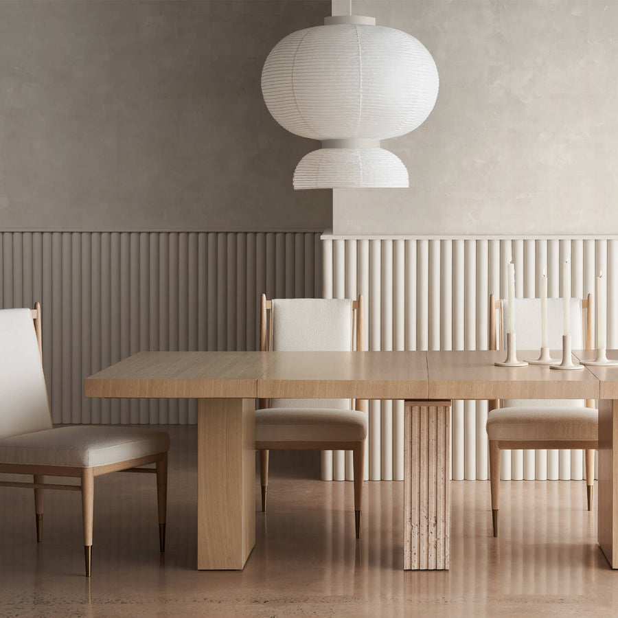 Unity Extending Dining Table – Light, 122–244 cm