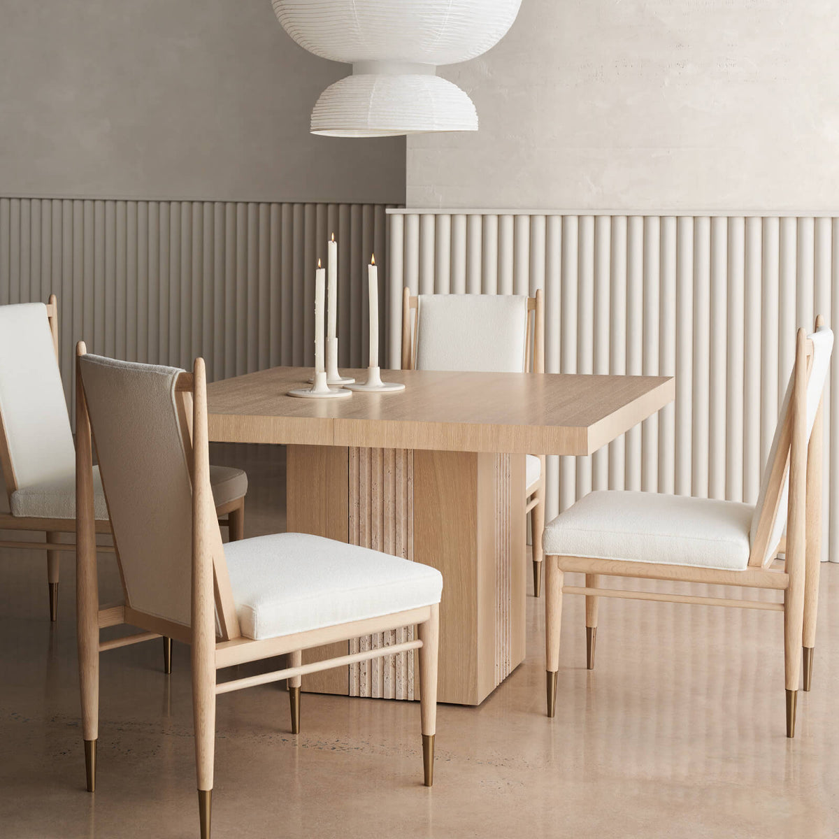Unity Extending Dining Table – Light, 122–244 cm