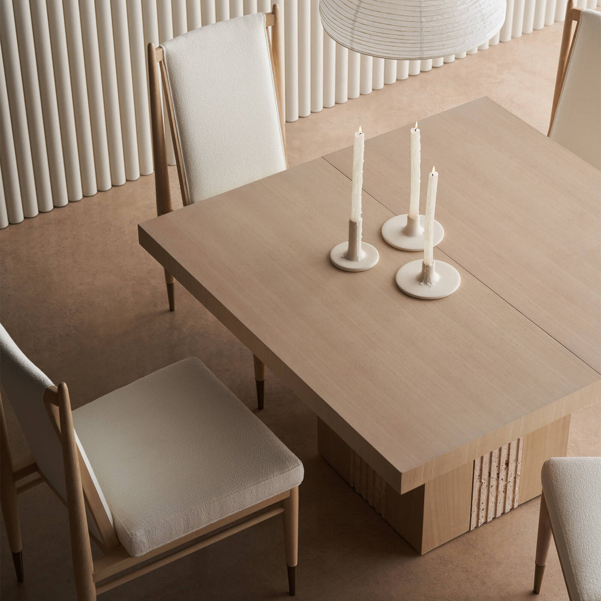 Unity Extending Dining Table – Light, 122–244 cm