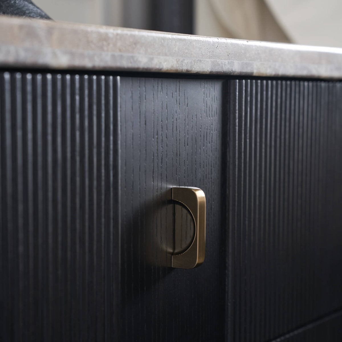 Rhythm Bedside Table – Black