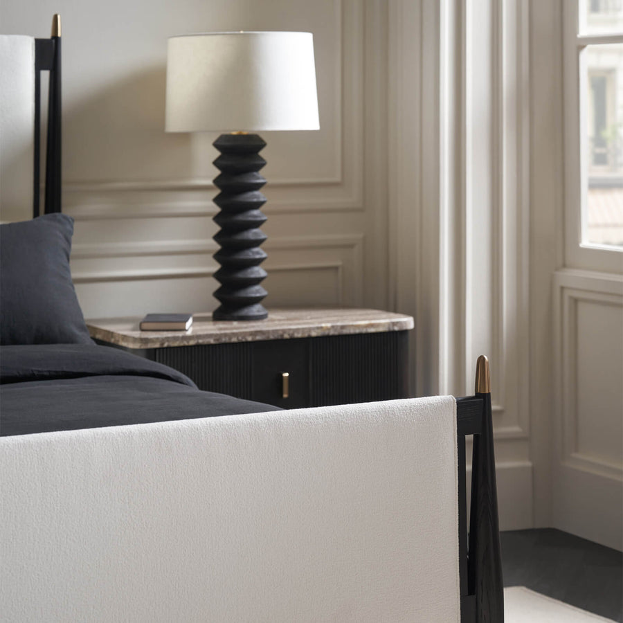 Rhythm Bedside Table – Black