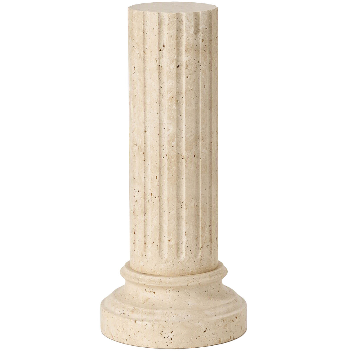 Marcello Decorative Object – Travertine, Large