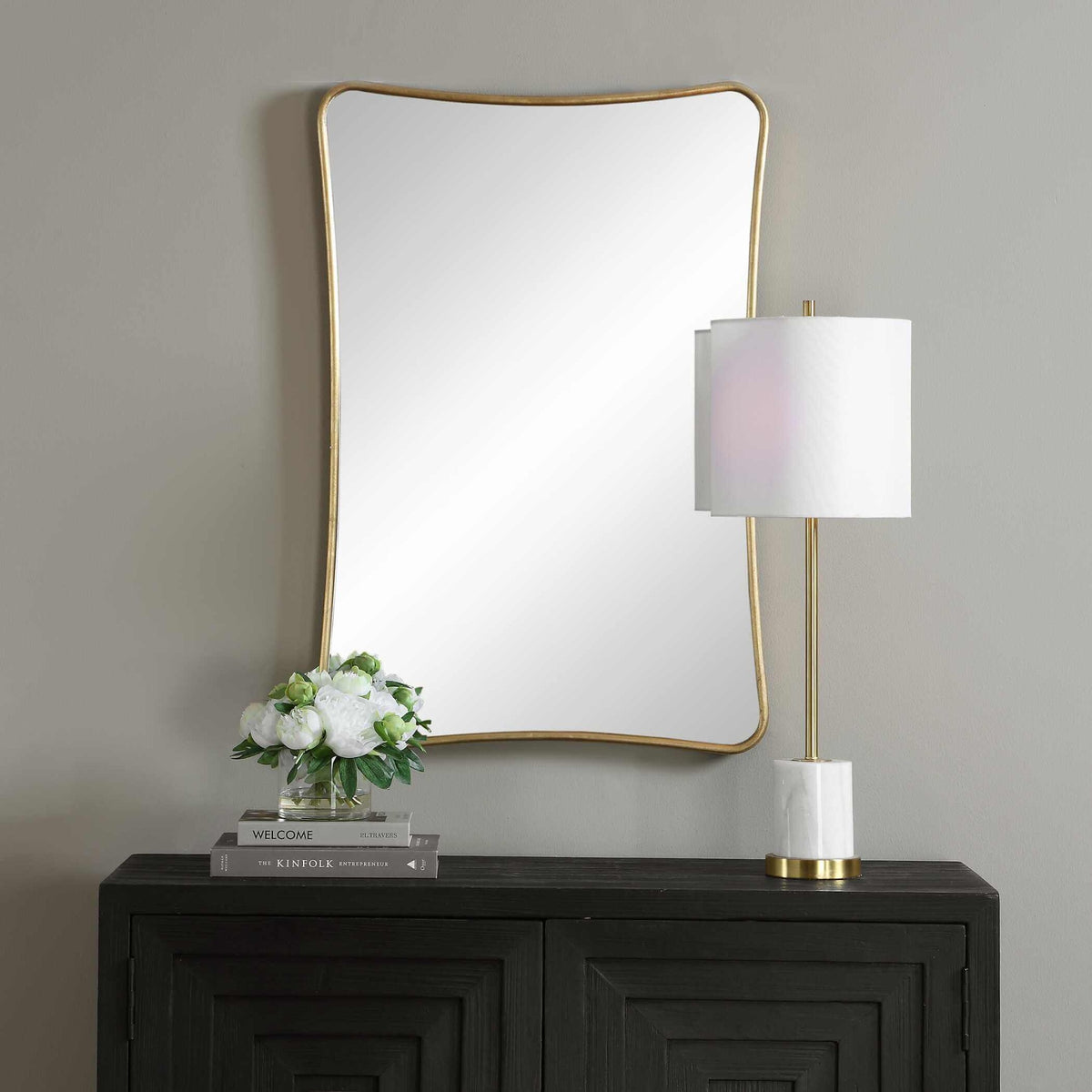 Marianne Mirror – Gold Leaf