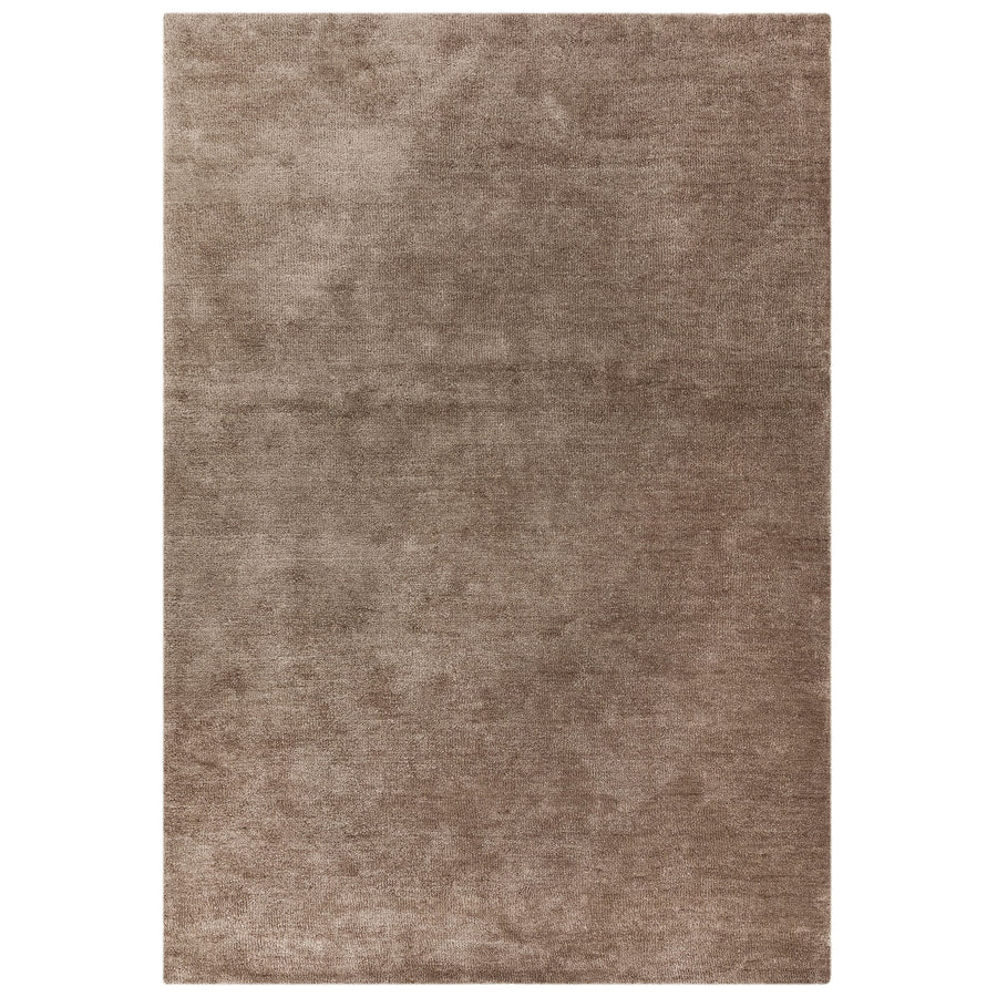 Milo Mink soft-touch plain rug on a white background